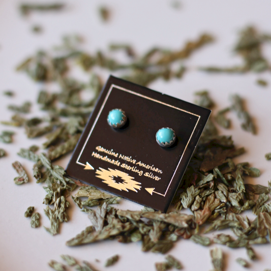 Mini Turquoise Studs